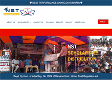 Tablet Screenshot of nst.org.in